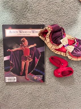 Magic attic club Allison walks the wire book and accessories